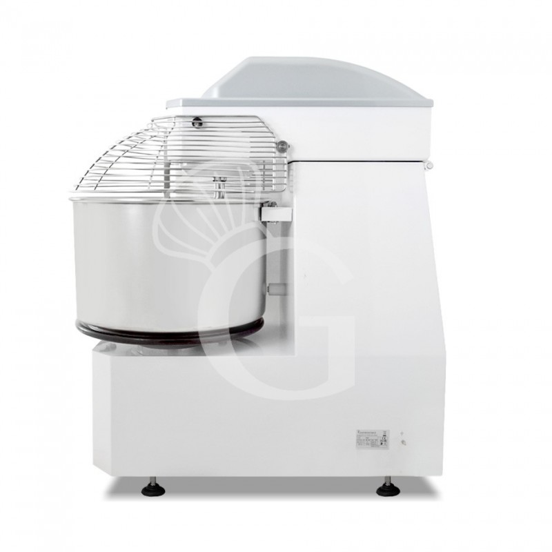 Impastatrice a spirale vasca estraibile comandi digitali - 60 LT - Trifase 230-400 V - 2 velocità