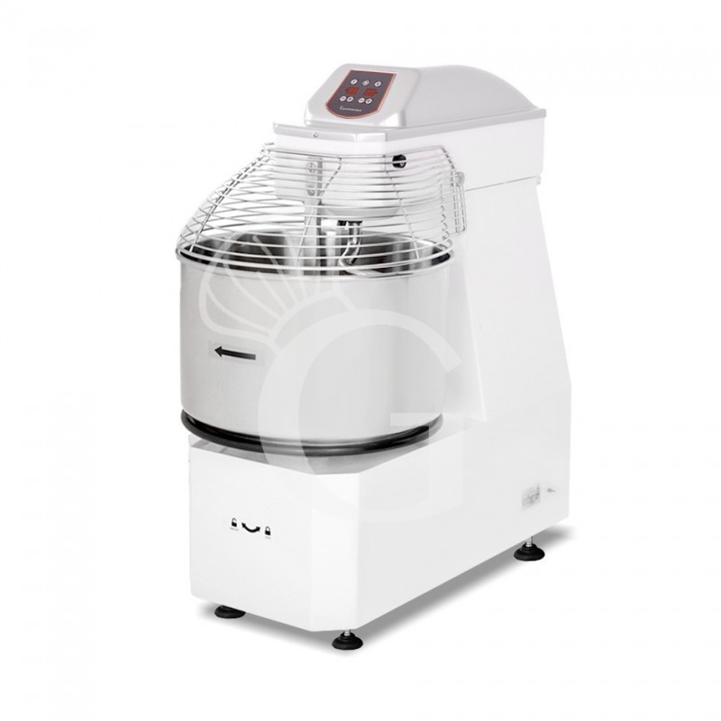 Impastatrice a spirale vasca estraibile comandi digitali - 60 LT - Trifase 230-400 V - 2 velocità
