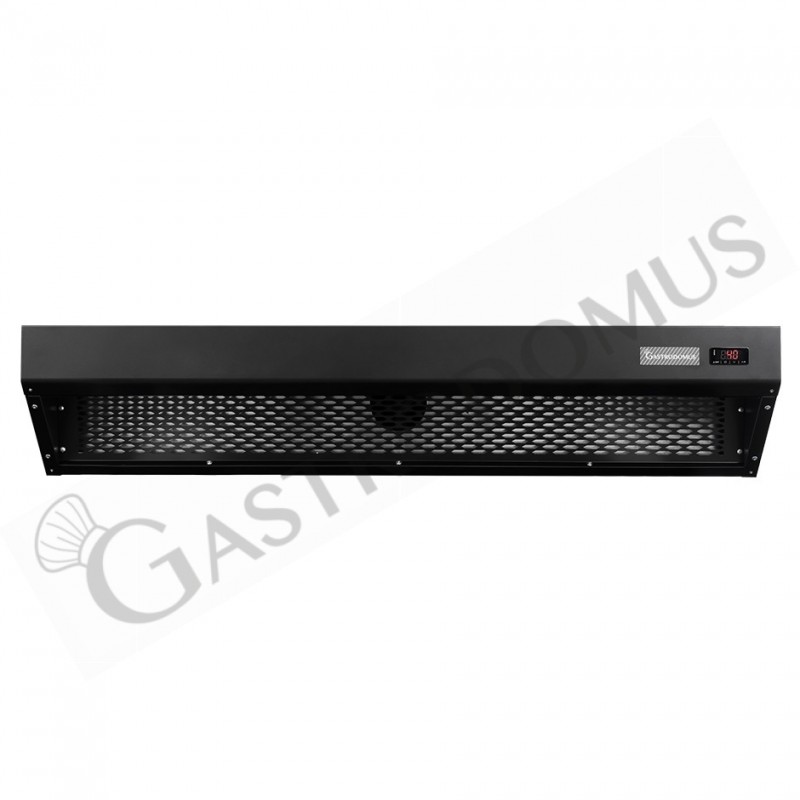 Cappa a condensazione color nero dimensioni L1360 mm x P 1425 mm x H 310 mm Cappa a condensazione color nero dimensioni L1360 mm x P 1425 mm x H 310 mm