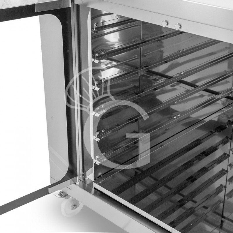 Cella di Lievitazione 12 teglie 600 x 400 mm L 1100 mm x P 965 mm x H 900 mm