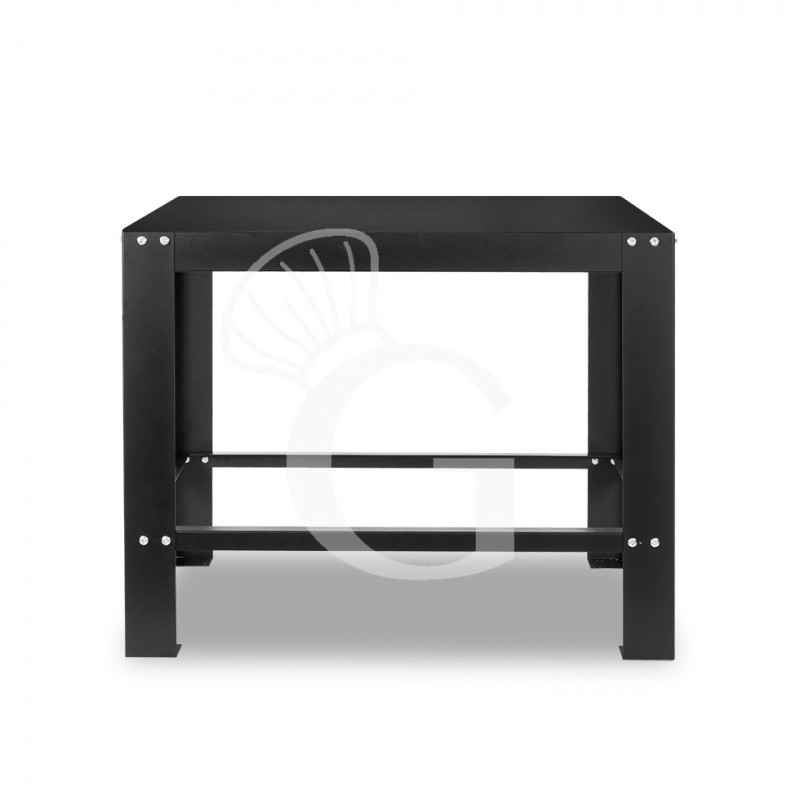 Supporto in ferro verniciato nero per forno DAM4