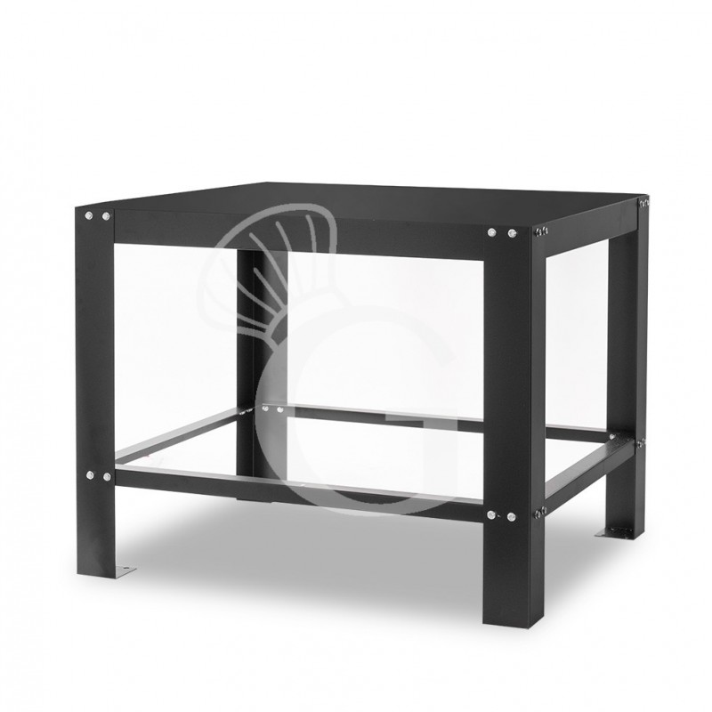 Supporto in ferro verniciato nero per forno DAM4