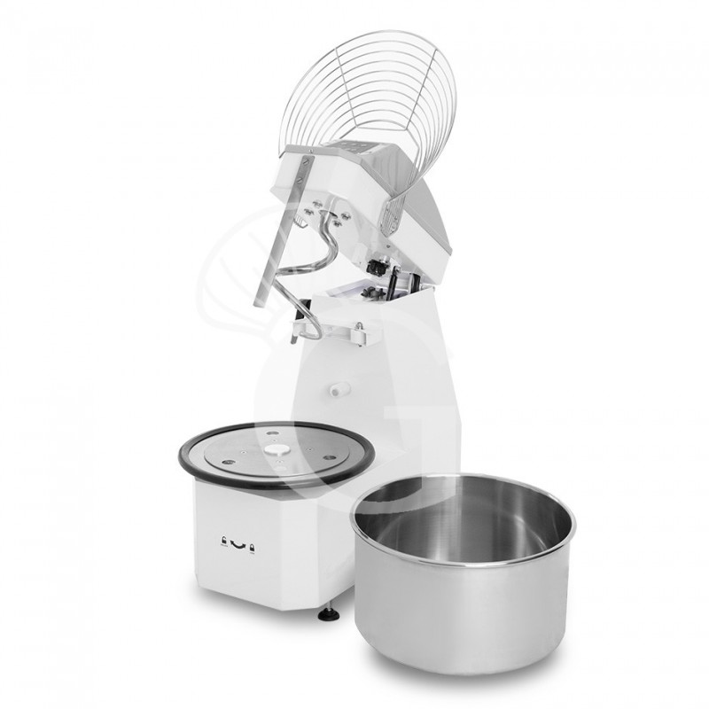 Impastatrice a spirale vasca estraibile comandi digitali- 42 LT - Monofase 230 V - 1 velocità