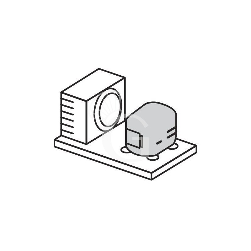 Unità condensante remota per Tavolo frigo Prof. 600 - 700 mm, -22°C/-18°C, 50 Hz