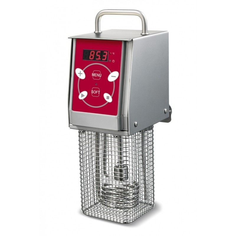 Termostato ad immersione ad alta precisione(al decimo di grado),funzionamento ottimale fino a 50/80litri,L130xP165xH390mm, 2000W