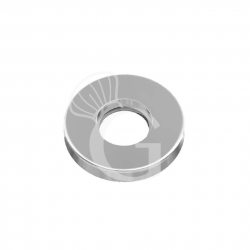 Flangia di appoggio Ø 45 mm con filetto da 1/2"