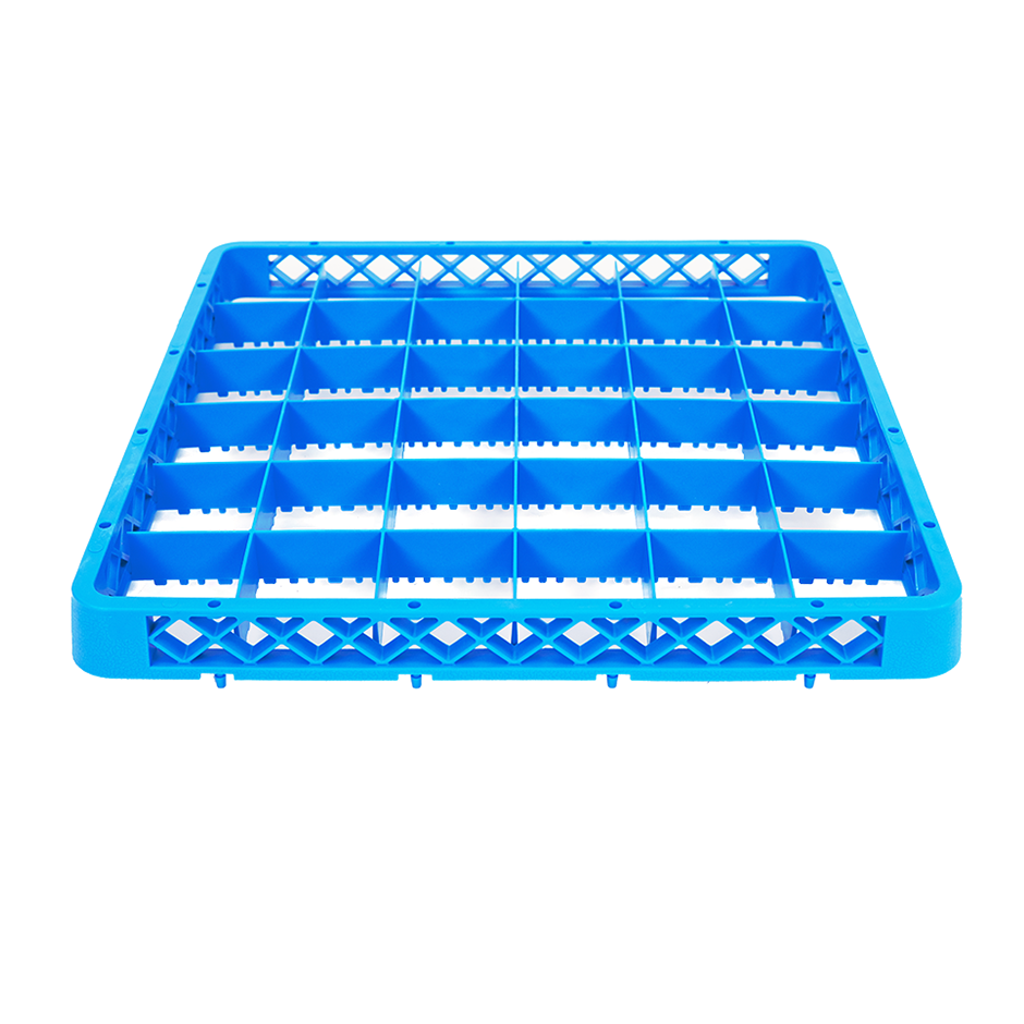 Rialzo 36 scomparti per cestello colore blu h 42 mm