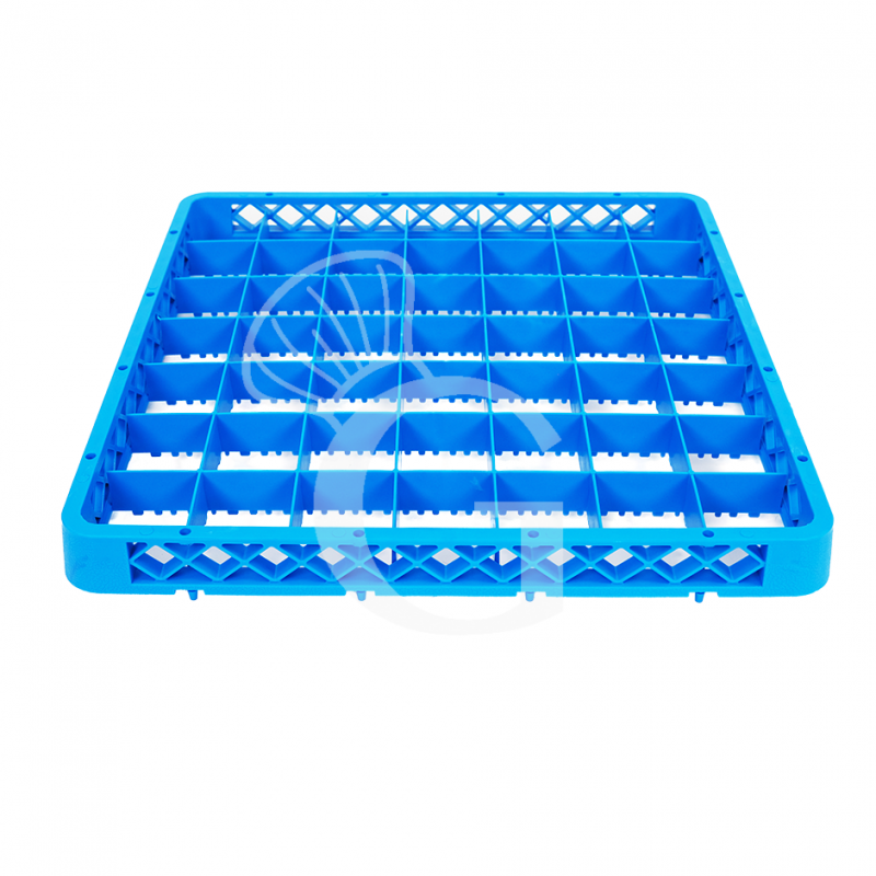 Rialzo 49 scomparti per cestello colore blu h 42 mm