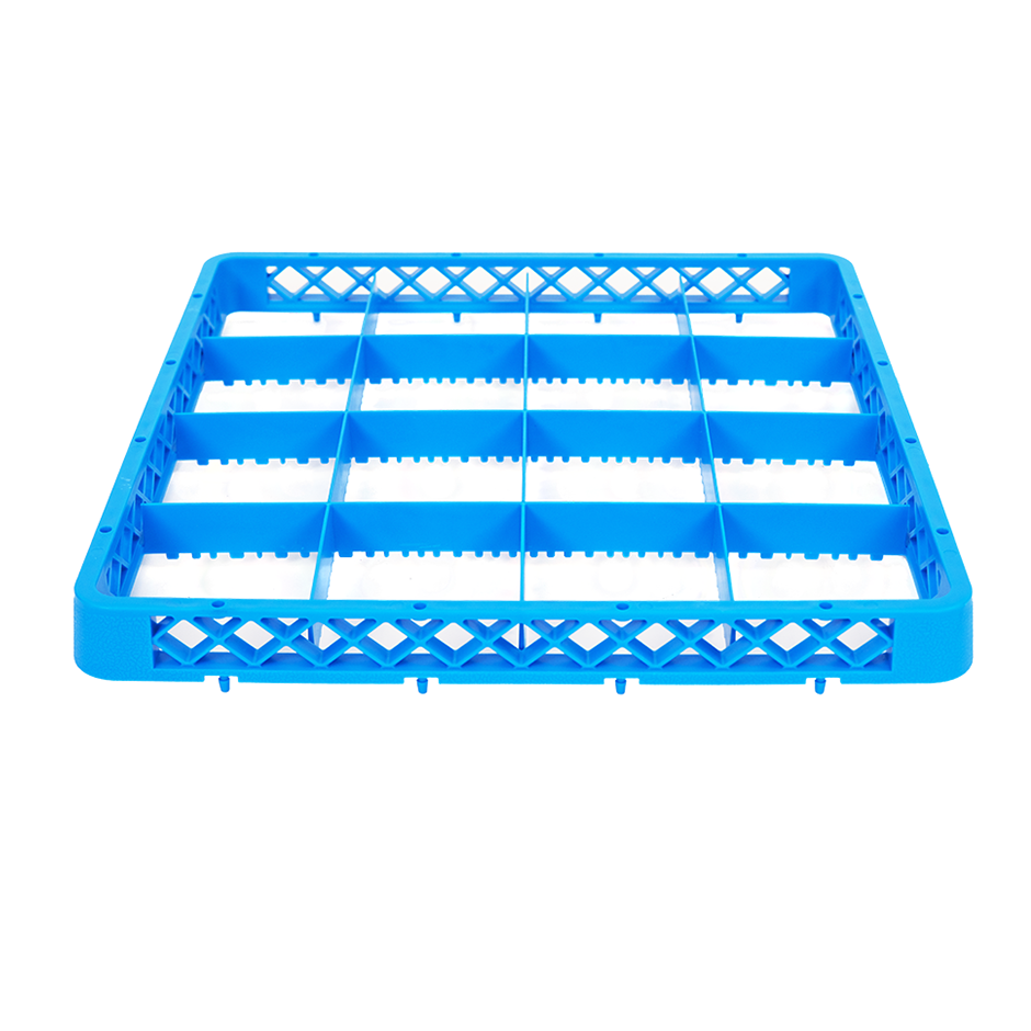 Rialzo 16 scomparti per cestello colore blu h 42 mm