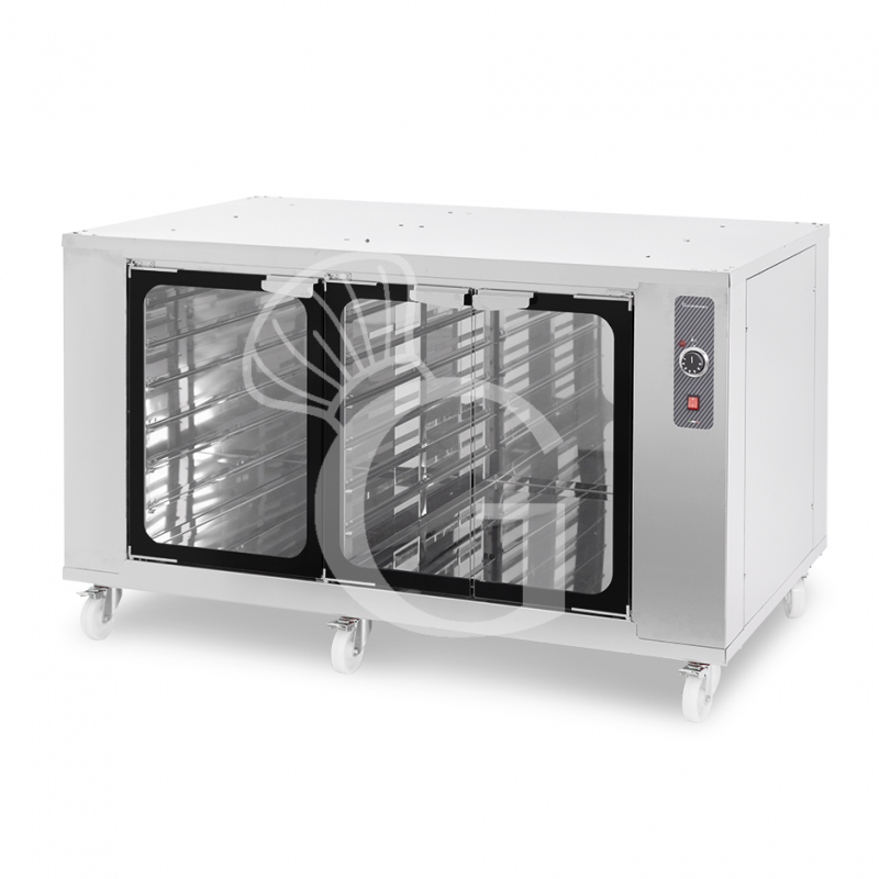 Cella di Lievitazione 18 teglie 600 x 400 mm color inox L 1500 x P 1210 x H 900 mm