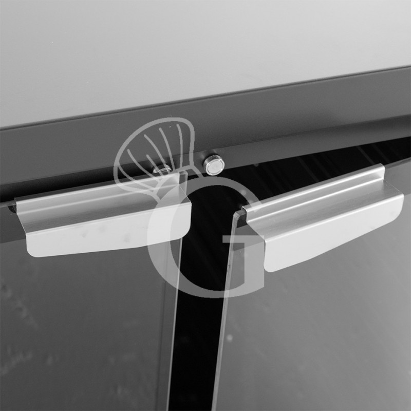 Cella di Lievitazione 18 teglie 600 x 400 mm color nero L 1360 x P 845 x H 900 mm