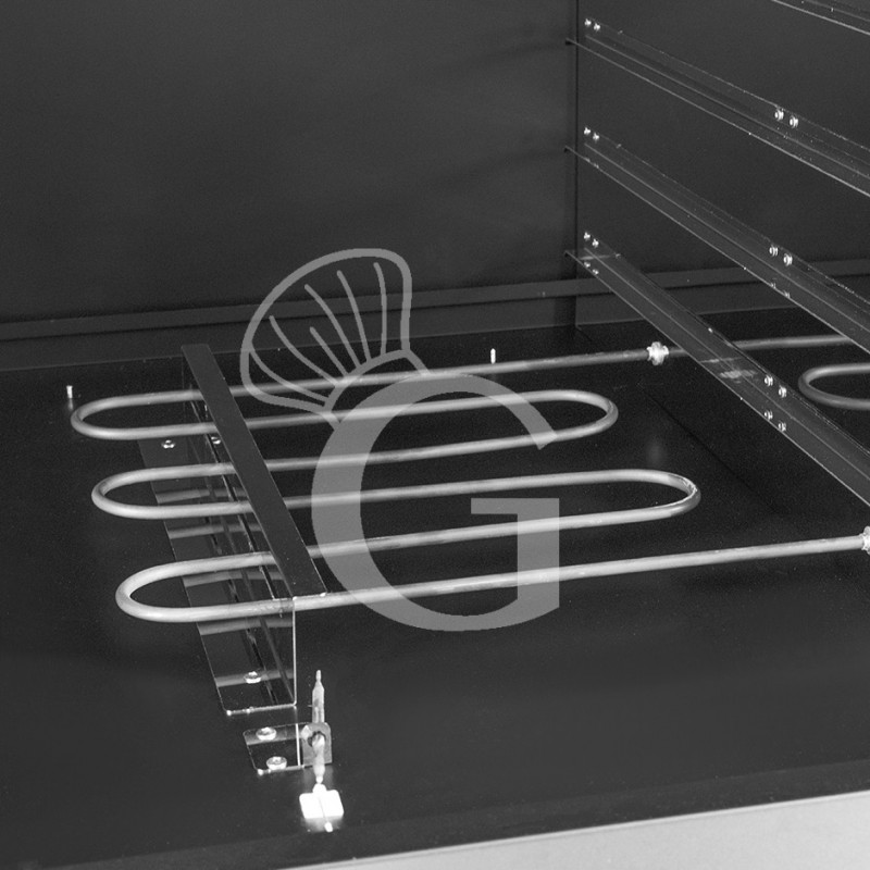 Cella di Lievitazione 18 teglie 600 x 400 mm color nero L 1500 x P 1210 x H 900 mm