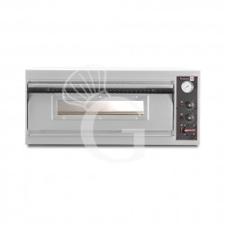 Forno Elettrico 4 pizze diametro 350 mm 1 camera controllo meccanico 6 Kw