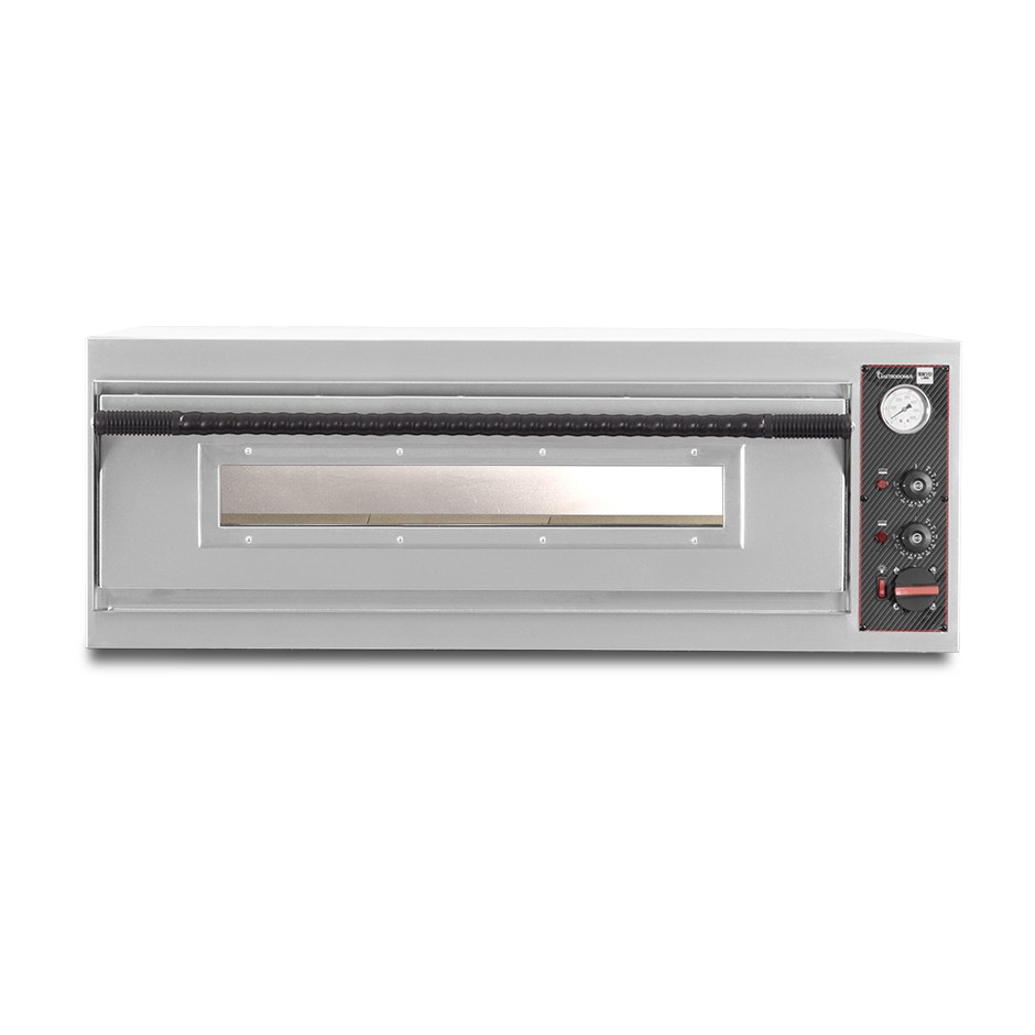 Forno Elettrico per 6 pizze diametro 350 mm 1 camera orizzontale controllo meccanico 9 Kw