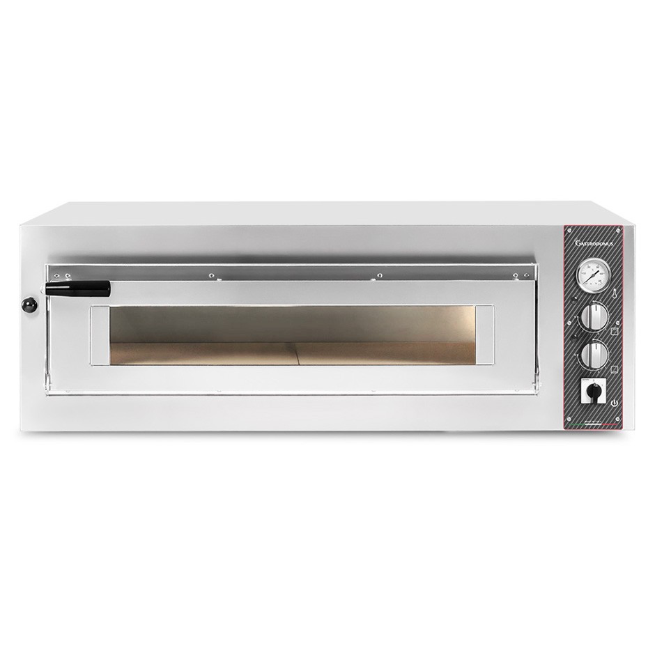 Forno Elettrico per 9 pizze diametro 350 mm 1 camera controllo meccanico 13,1 Kw