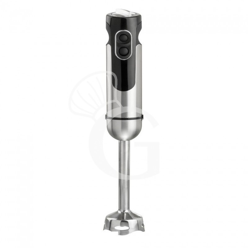 Mixer ad immersione semi-professionale completo di frusta e mescolatore, 5 velocità max17000 rpm, 0,7 KW