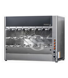 Arrosticino Churrasco elettrico con 20 spade L 1100 mm x P 570 mm x H 900 mm