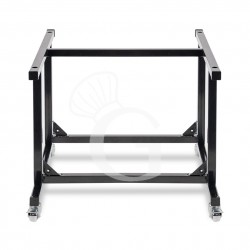 Supporto per espositore refrigerato in acciaio inox verniciato