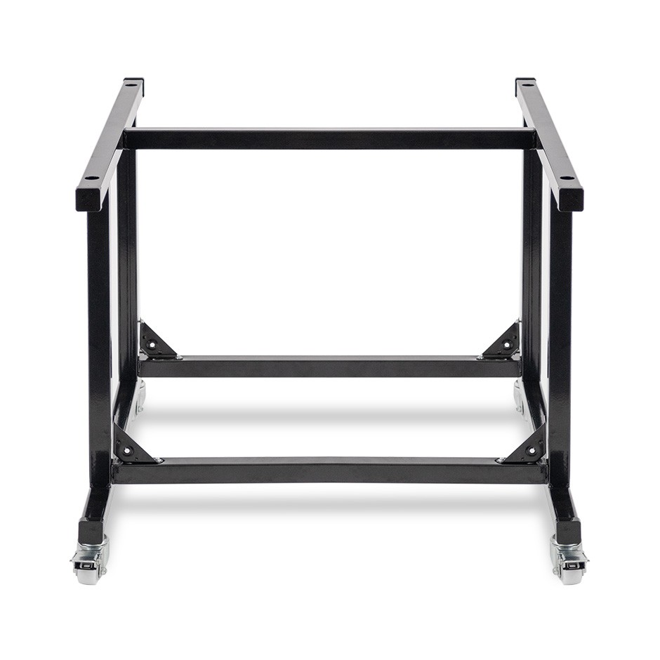 Supporto per espositore refrigerato in acciaio inox verniciato