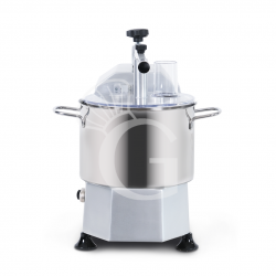 Cutter monofase con 1 velocità - capacità 3 litri e potenza 375 W, 1400 rpm