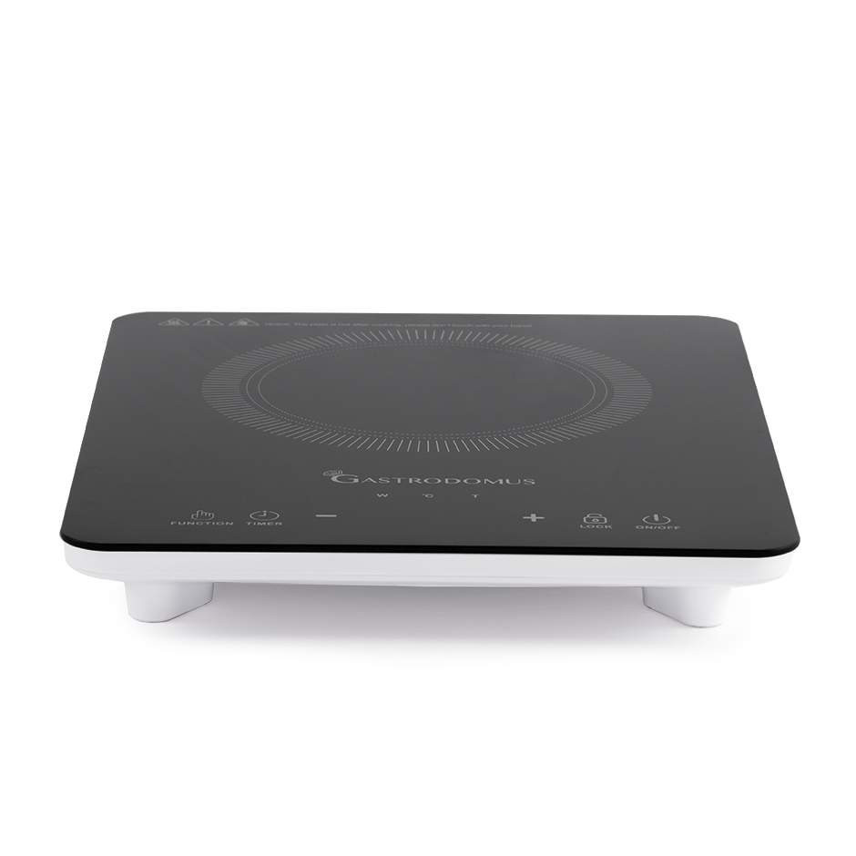 Piastra a induzione 1 zona di cottura L 310 mm x P 380 mm x H 45 mm 2000 W
