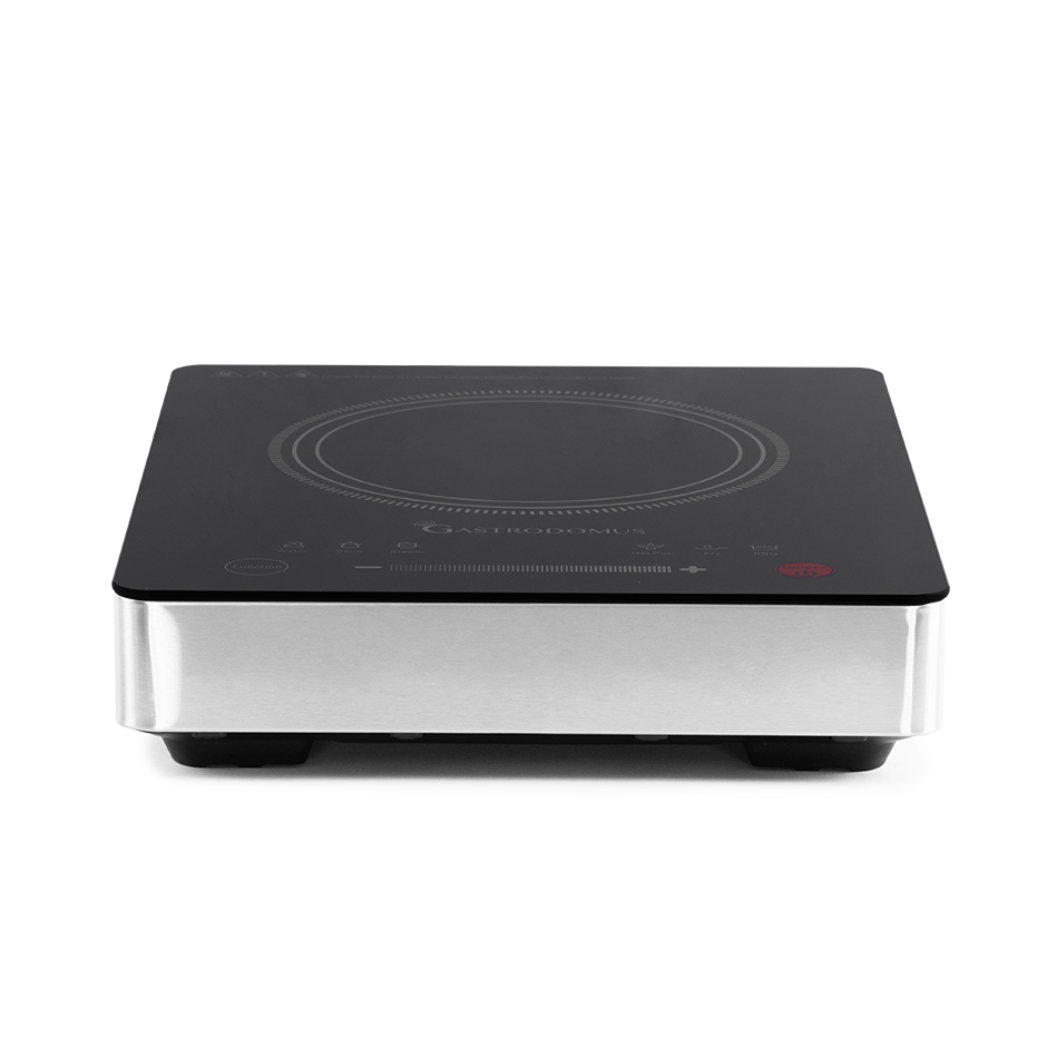 Piastra a induzione 1 zona di cottura L 320 mm x P 390 mm x H 75 mm 2500 W
