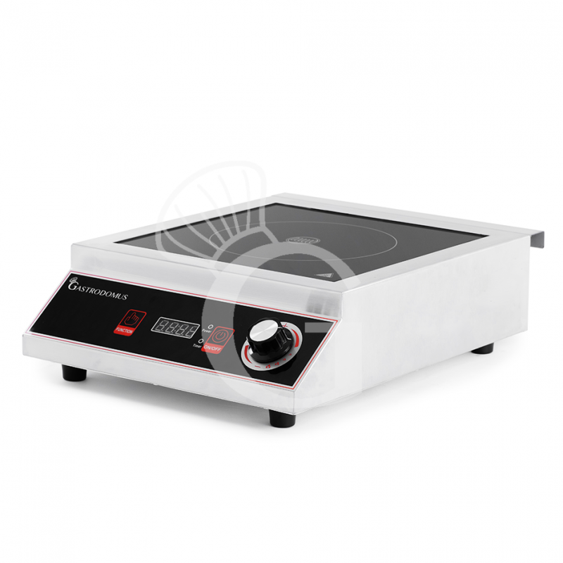 Piastra a induzione 1 zona di cottura L 327 mm x P 418 mm x H 107 mm 3500 W
