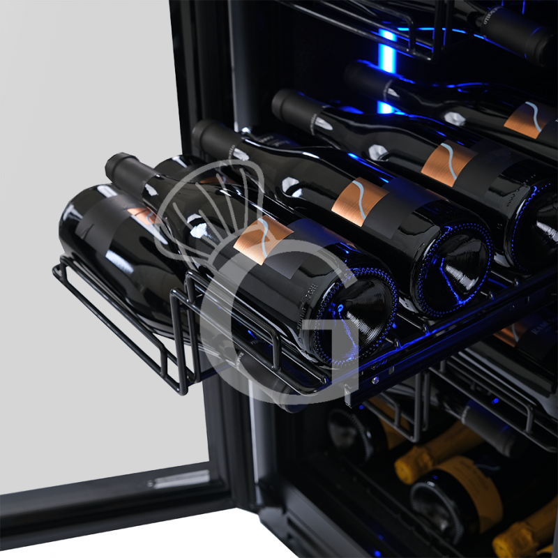 Cantina Vino Ventilata doppia temperatura 800 LT 16 ripiani 190 bottiglie +5°C/+22°C