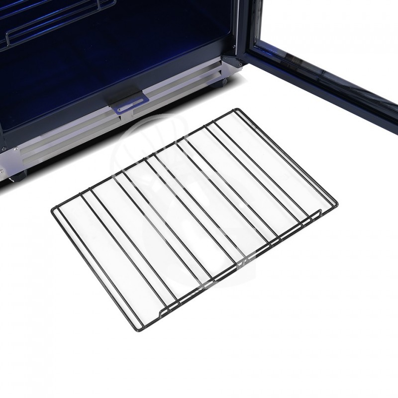 Cantina Vino Ventilata doppia temperatura porta inox 280 LT 7 ripiani 83 bottiglie +5°C/+22°C