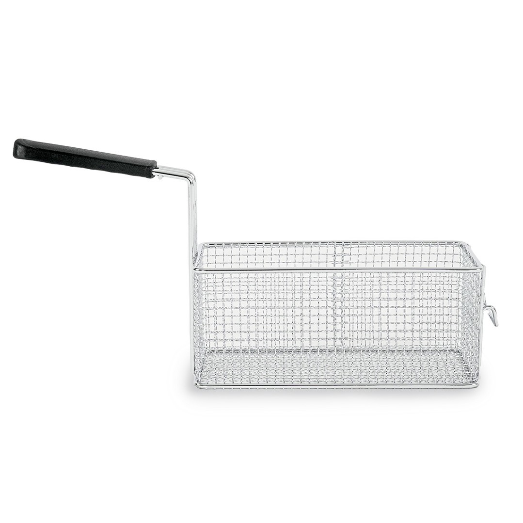 Cestello da 1/2 per friggitrice gas/elettrica - L 110 mm x P 255 mm x H 110 mm