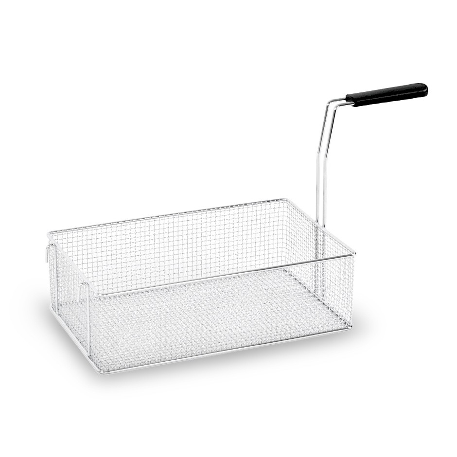 Cestello da 1/1 per friggitrice Elettrica da 15 litri - L 235 mm x P 390 mm x H 120 mm