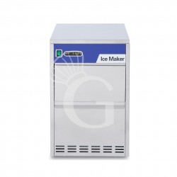 Macchina del ghiaccio monofase kg 28/24h cubetto cavo