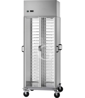 Carrello portapiatti refrigerato per 88 piatti 180/230 - L 750 mm x P 780 mm x H 2030 mm