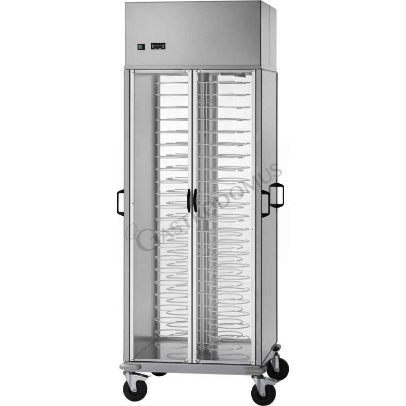 Carrello portapiatti refrigerato per 88 piatti 180/230 - L 750 mm x P 780 mm x H 2030 mm