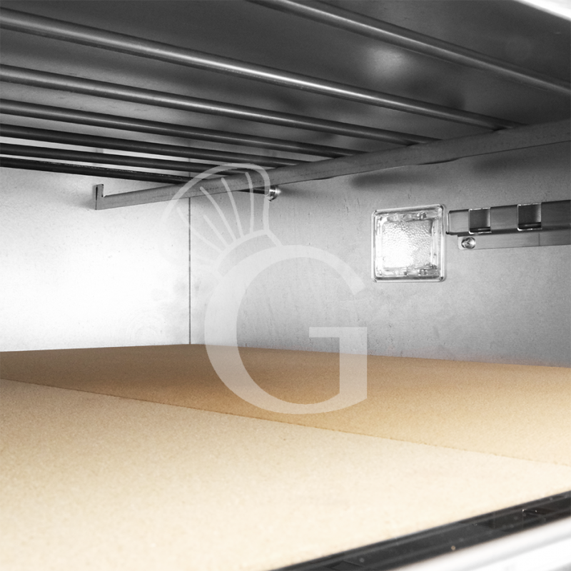 Forno Elettrico per 6+6 pizze diametro 350 mm 2 camere controllo meccanico 20 Kw