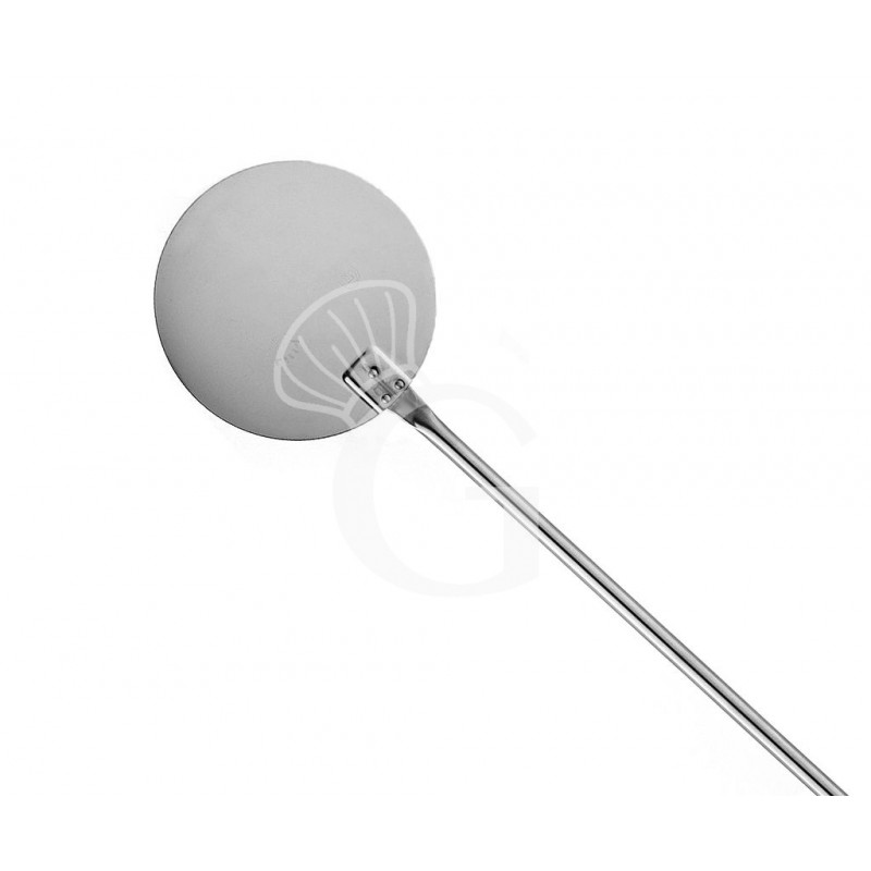 Paletta per Pizza per cuocere in acciaio inox diametro 260 mm x H 1350 mm