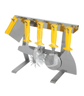 Set 5 attrezzi minuteria da banco in inox