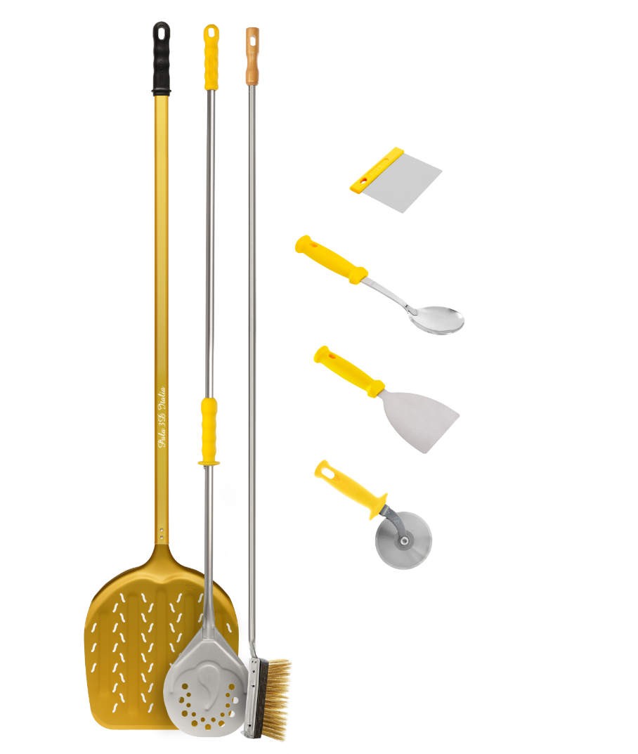 Set All stars per forni grandi h 1700 mm con 7 attrezzi