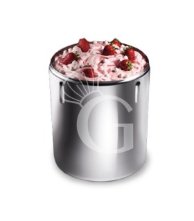 Carapina con sistema antirotazione in acciaio inox H 250 mm Ø 200 mm capacità 7 LT