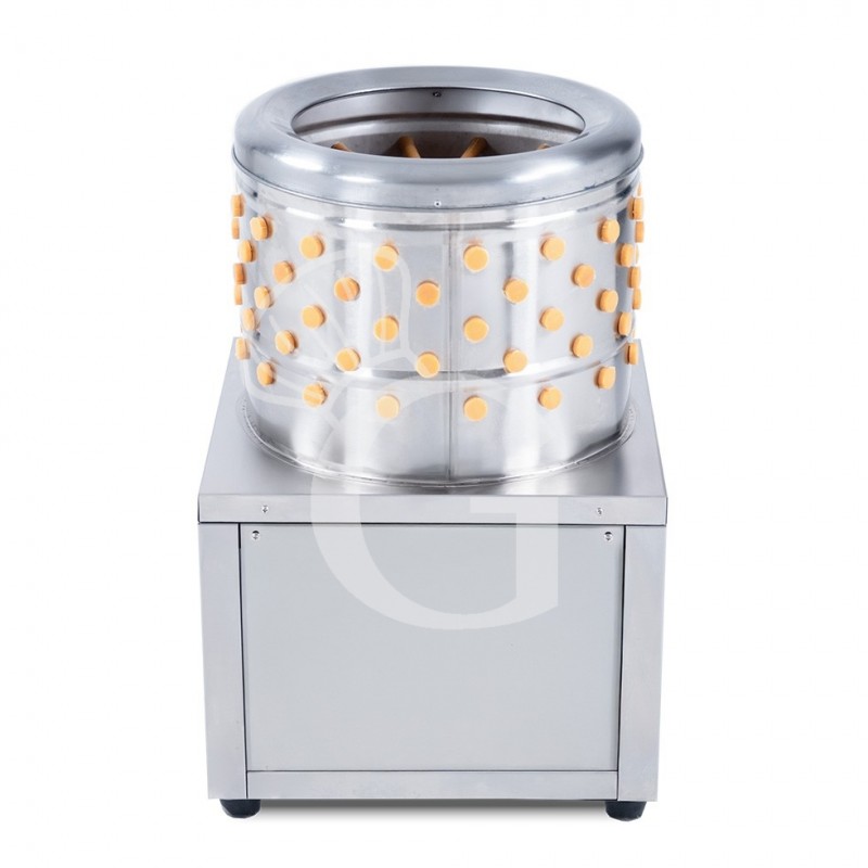 Macchina spiumatrice elettrica per piccioni a secco, cestello Ø 410 mm - 0,18 KW