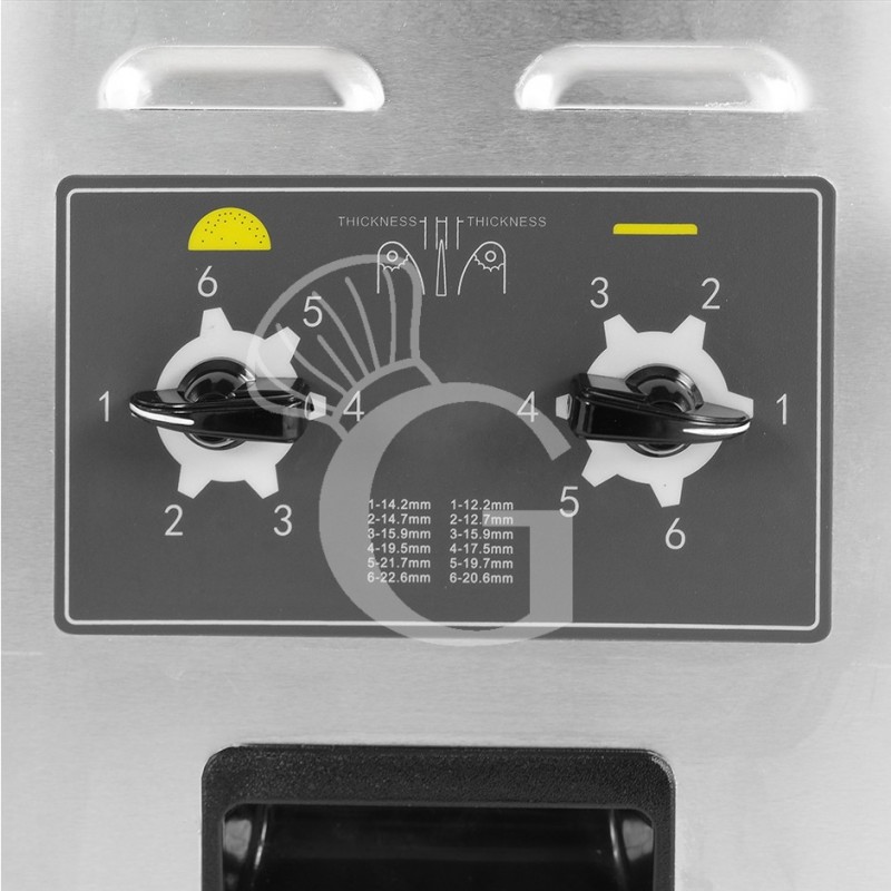 Tostapane verticale a nastro per hamburger 2 KW