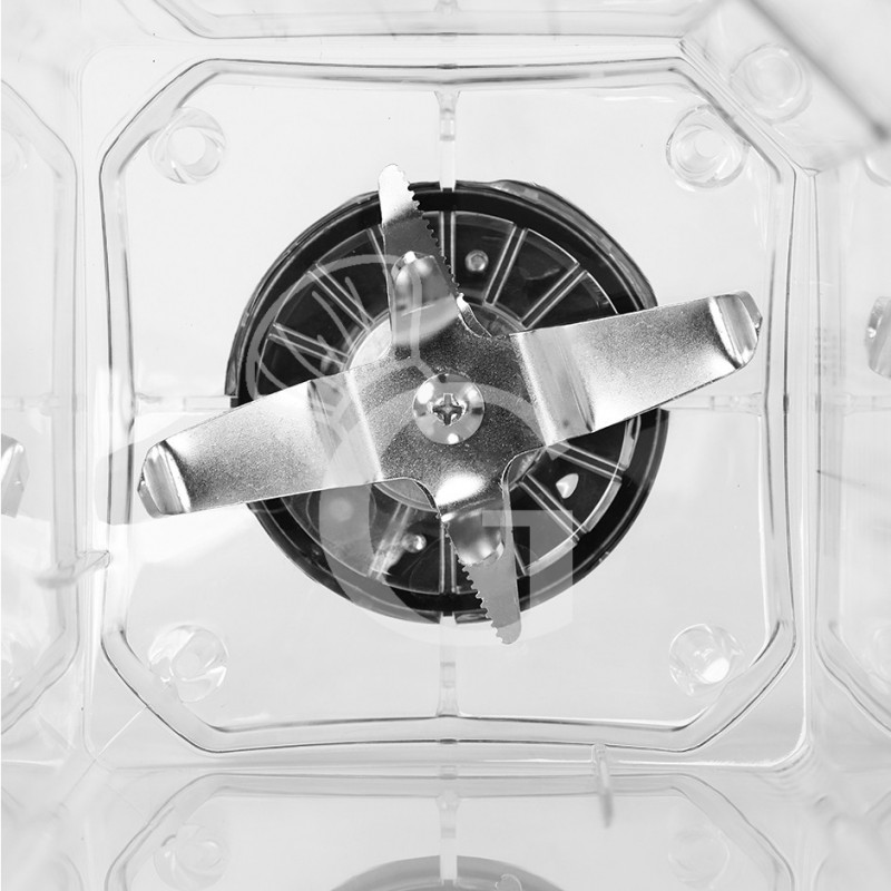 Frullatore struttura in ABS 1 bicchiere in policarbonato 2 LT, 22.000 rpm, 1,3 KW L 250 x P 220 x H 420 mm