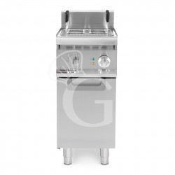 Cuocipasta professionale elettrico su mobile chiuso 1 vasca 20 LT