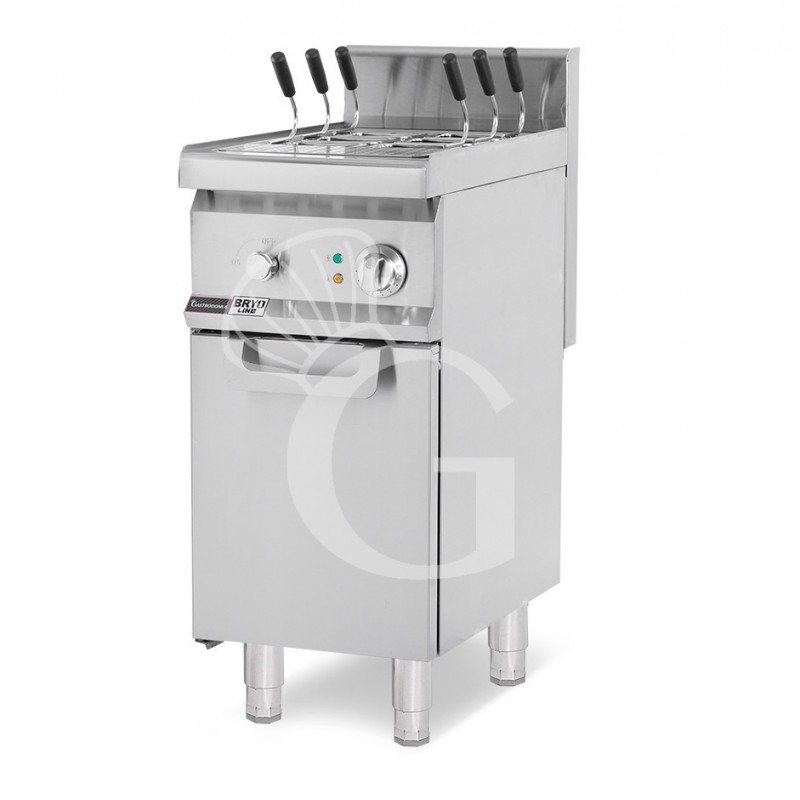 Cuocipasta professionale elettrico su mobile chiuso, 1 vasca 28 LT, 12 KW, Prof.700