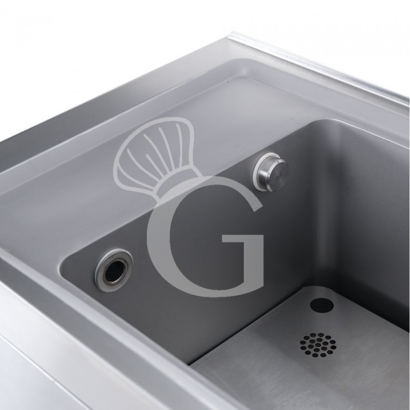 Cuocipasta professionale elettrico su mobile chiuso, 1 vasca 28 LT, 12 KW, Prof.700