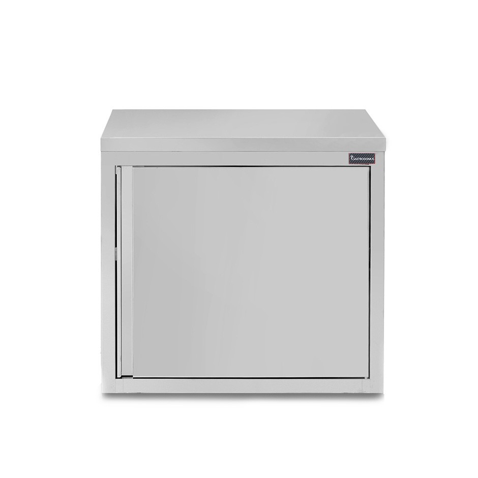 Pensile acciaio inox con sgocciolatoio,1 ripiano forato,1 porta battente L 600 x P 400 x H 660 mm