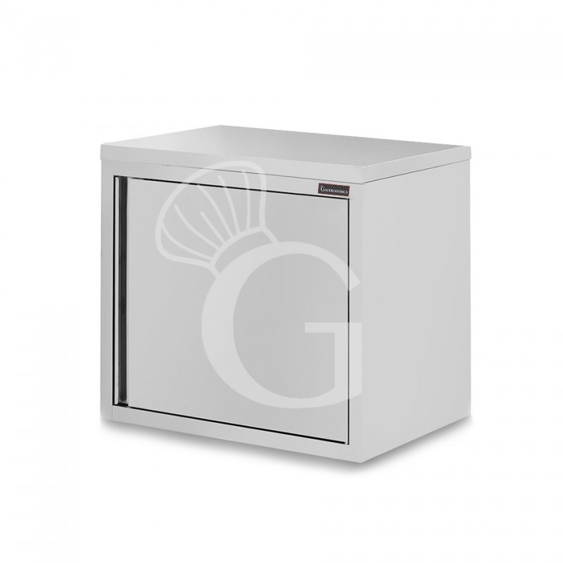 Pensile acciaio inox con sgocciolatoio,1 ripiano forato,1 porta battente L 600 x P 400 x H 660 mm