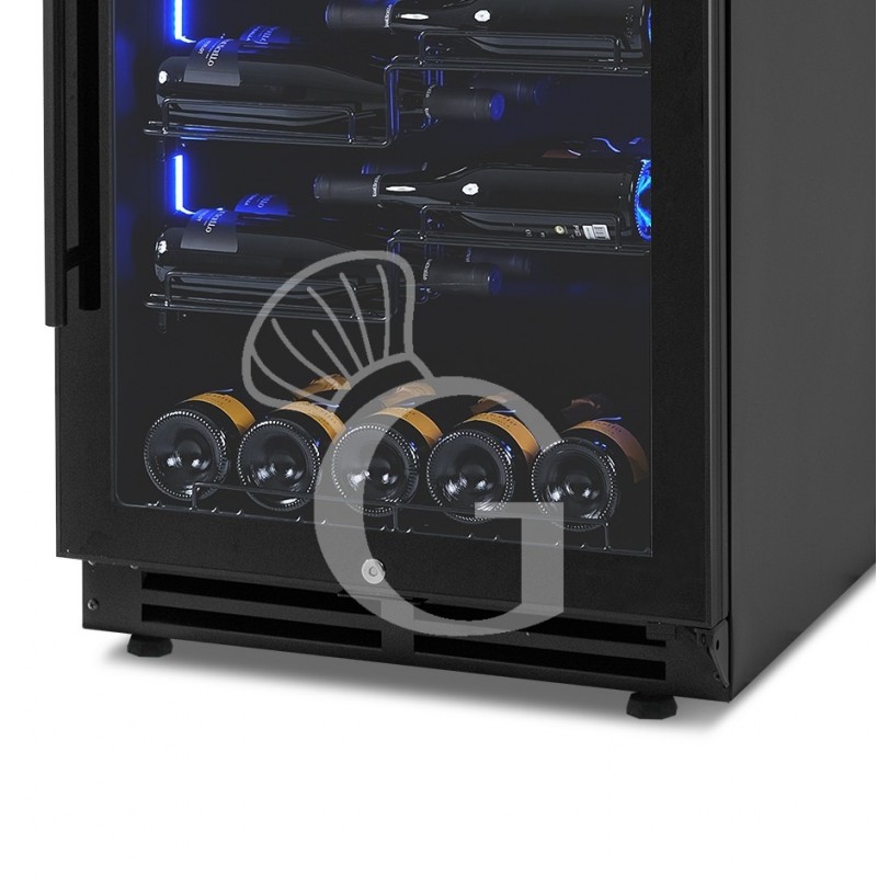 Cantina Vino Ventilata doppia temperatura 280 LT 7 ripiani 83 bottiglie +5°C/+22°C