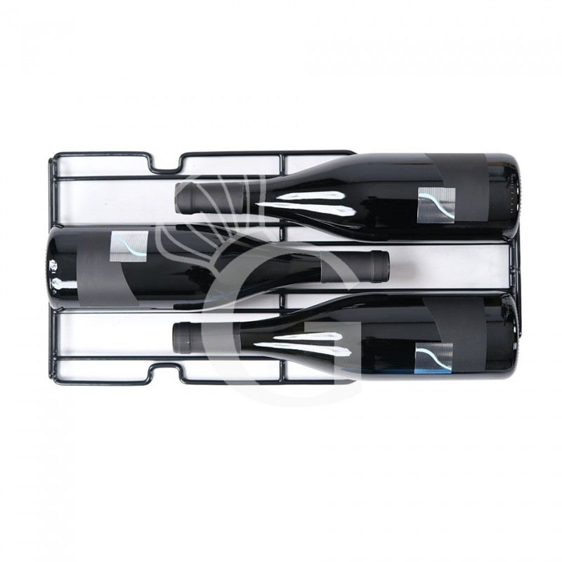 Cantina Vino Ventilata doppia temperatura porte inox 120 LT 12 ripiani 34 bottiglie +5°C/+12°C - +12°C/+22°C