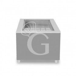 Banco cocktail su ruote con...